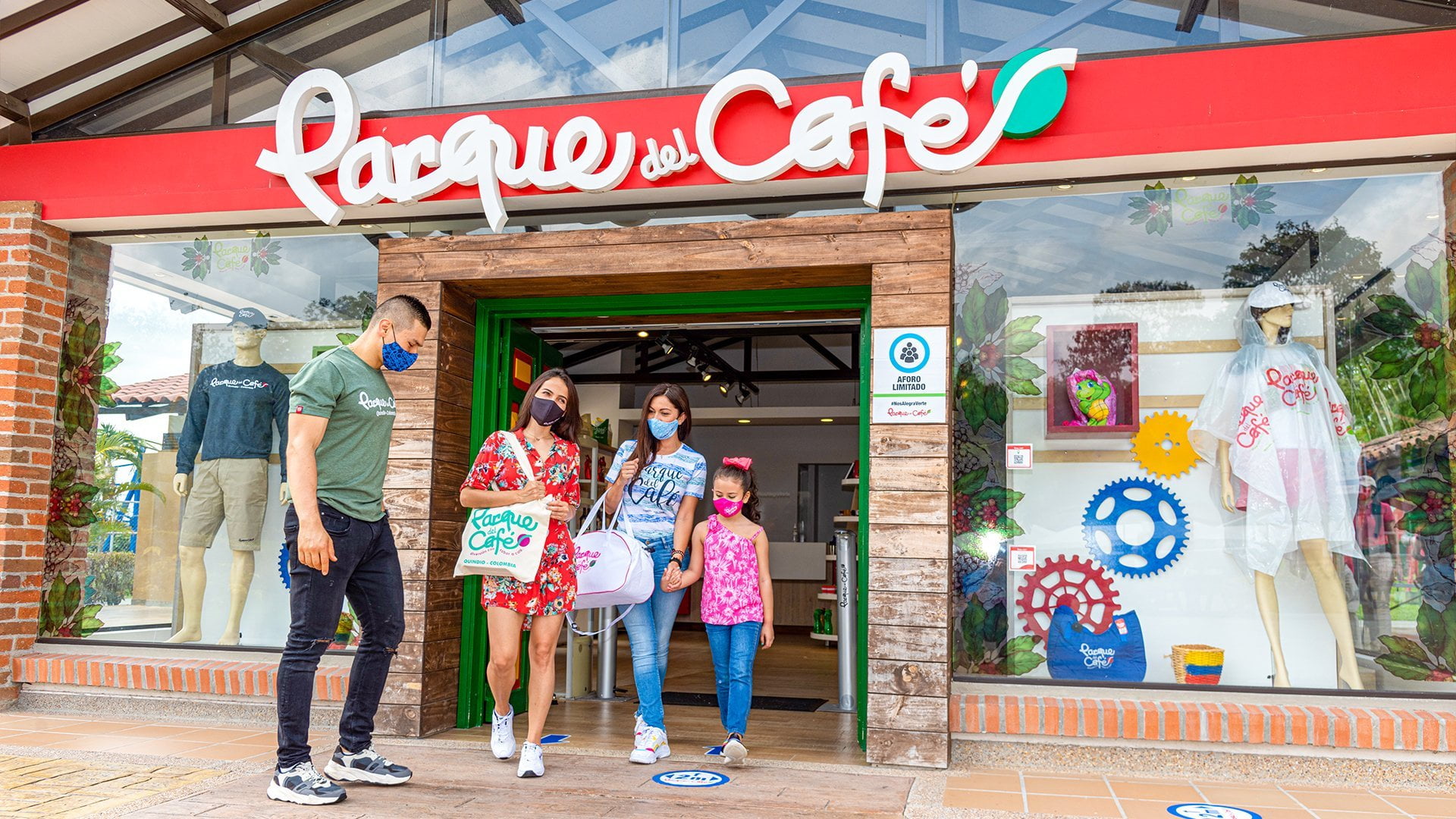 Parque del Café en el Quindío, Eje Cafetero
